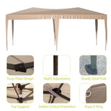 ZNTS 10'x20'Pop Up Canopy Outdoor Portable Party Folding Tent with 6 Removable Sidewalls + Carry Bag + 88152555