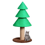 31.5in Christmas Cat Scratcher, Cat Scratching Post for Indoor Cats, Large Sisal Cat Scratching 69180928