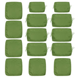Cushion Covers for 7 Pcs Wicker Rattan Sectional Sofa, 14Pack Cushion Slipcovers Set W419P295491