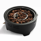 15 inch Outdoor Portable Propane Fire Pit, Tabletop Fire Pit with Quick Connect Regulator W853P232639