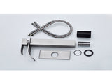 Waterfall Spout Single Handle Bathroom Sink Faucet 44666036