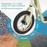 Youth Scooter Kick Scooter for Kids 6 with Adjustable Handlebar, 12 Inch Inflatable Wheels ,Widened W1019P153934