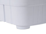 Compact Twin Tub with Built-in Drain Pump XPB35-188S 14.3lbs Semi-automatic Gray Cover 89857526