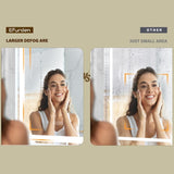 Bathroom Vanity Mirror with Light for Wall Smart LED 3628 Frame Makeup Mirror for Over Sink T3177P284024