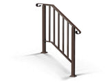 Copper Outdoor 2-Step Iron Handrail 53230346