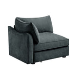 Sofa LSF Velvet-Grey W3041P293499