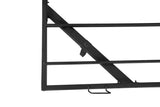 King Size Floating Bed Frames with LED Lights, Metal Platform Bed , Solid and Stable, Noise Free, No W1670P255522