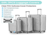 Luggage Sets 3 Piece, Expandable Carry On Luggage with TSA Lock Airline Approved, 100% PC W2098P147843