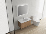 Modern Design 36 Inch Float Mounting Bathroom Vanity With Sink Soft Close Door,2 Doors-00636 W99950716