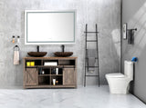 60 x 36 Inch LED Bathroom Mirror with Front and Backlight, Wall Mounted Vanity Mirror, Anti-Fog, W2287P280115