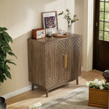 Sideboard Buffet Cabinet With Storage ,Carved 2 Door Sideboard,Multifunctional Accent Cabinet With W1706P312336