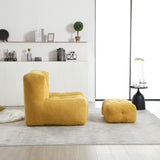 Fluffy bean bag chair, comfortable bean bag for adults and children, super soft lazy sofa chair with W1996P190378
