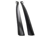 Black Side Body Extension fit for Chevrolet Corvette Wide Body 2005-13 ABS 2 Piece 52268964