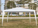 3 x 3m Three Sides Waterproof Tent with Spiral Tubes White 35496508