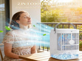 4-in-1 Mini Portable AC, 4 Wind Speed, 2 Mist Mode 16120011