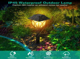 6Pack Solar Powered Stake Light Decorative Landscape Lamp IP45 Waterproof Auto On Off 80420771