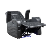 Dark Grey Power Recliner with Bluetooth B062P215429
