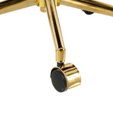 Modern teddy velvet fabric golden leg living room furniture dining, gold-plated five-claw W210P228615
