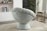 Oversized Swivel Accent Chair, 360 Swivel Barrel Chair, Papasan Chair for Living Room Bedroom W1752P200977