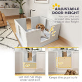 ZNTS Dog Whelping Box/Dog house/Pet Playpen 23486227