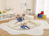 7-Piece Indoor Climbing Foam for Kids, Soft PU Toddler Climbing Toys, Indoor Climb and Crawl N710P325522K