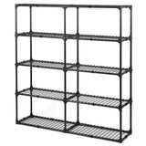 5-SHELF WIRE RACK WITH COVER W285P166905