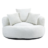 COOLMORE Lazy Sofa Durable Comfort Lounger High Back Bean Bag Chair Couch With Three Pillows for W395P252048