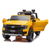 ZNTS 12V Kids Ride On Car W/Parents Remote Control,Licensed Ford Ranger,2WD,Rear wheel suspension,Low W1396P147027