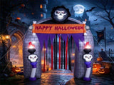 8.5FT Inflatable Archway Grim Reaper with Built-in LEDs Blow Up Yard Decoration for 14219987