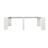 Multifunctional extendable console table W331P250559