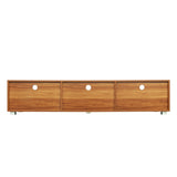 Walnut TV Stand for 70 Inch TV Stands, Media Console Entertainment Center Television Table, 2 65710230