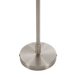 5-Light White Drum Shade Chandelier B03599267