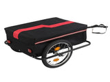 130*68*45cm Steel 100kg 16 Inch Quick Release Wheel Cloth Pocket Trailer Bicycle Trailer Rack 60979562