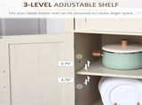 Kitchen Sideboard/ Storage cabinet/Coffee Bar Cabinet 86993280