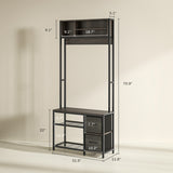 Hall Tree/Shoe Cabinet/Shoe Storage Cabinet 03084877