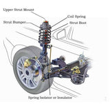Front Quick Complete Strut & Coil Spring Assemblies Pair for 11-17 Honda Odyssey 38094153