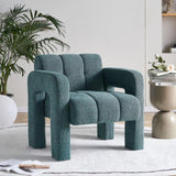 31.10" Wide Boucle Upholstered Accent Chair W579121278
