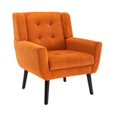 Modern Soft Velvet Material Ergonomics Accent Chair Living Room Chair Bedroom Chair Home Chair With W67634088