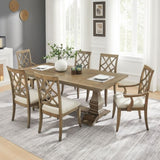 Wooden Arm Dining Chairs set of 2,Mid Century Retro Chairs Upholstered Chairs Comfor Kitchen Chairs W2582P205388