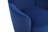 Velvet Swivel Barrel Chair, Swivel Accent Chairs Armchair for Living Room, Reading Chairs for W1361116864