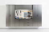 Astro Series 32 in. W x 16 in. H x 16 in. D Metal Wall Storage Cabinet B040P285917