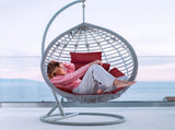 Egg Chair Hanging Basket Seat,Thicken Soft Egg Swing Chair Pad,Hanging Egg Chair 39650467