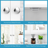 White bathroom cabinet with mirror 16483576