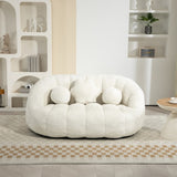 COOLMORE Bean Bag sofa Lazy Sofa Durable Comfort Lounger High Back Bean Bag Chair Couch for Adults W395P199616