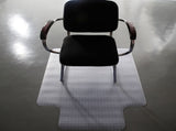 3PCS 90 x 120 x 0.2cm PVC Home-use Protective Mat for Floor Chair Transparent 28509714