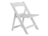 4 Pack Folding Chairs, Resin Chairs with Padded Seat, Comfortable Event Chairs 14756712