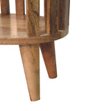 Artisan Furniture Solid Wood Ariella Single Shelf Nightstand B182P279315