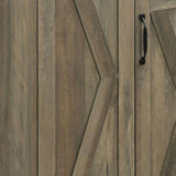 Rustic Oak Server with 3 Doors B062P185675