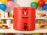 4.5 Gallon Stainless Steel Insulated Beverage Dispenser, Thermal Hot & Cold Drink Server with Spigot 61383127