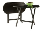 2-Pc Oversize Snack Tables, Coffee Finish 17622371